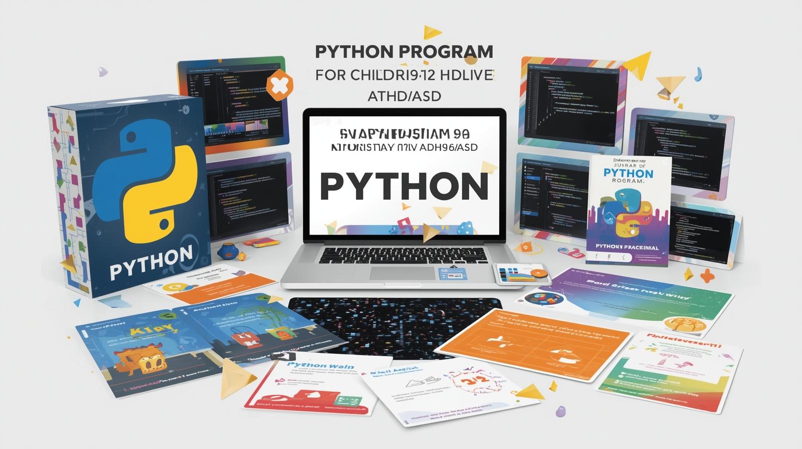 kit Python niños, programación inclusiva, TDAH, TEA, lógica educativa